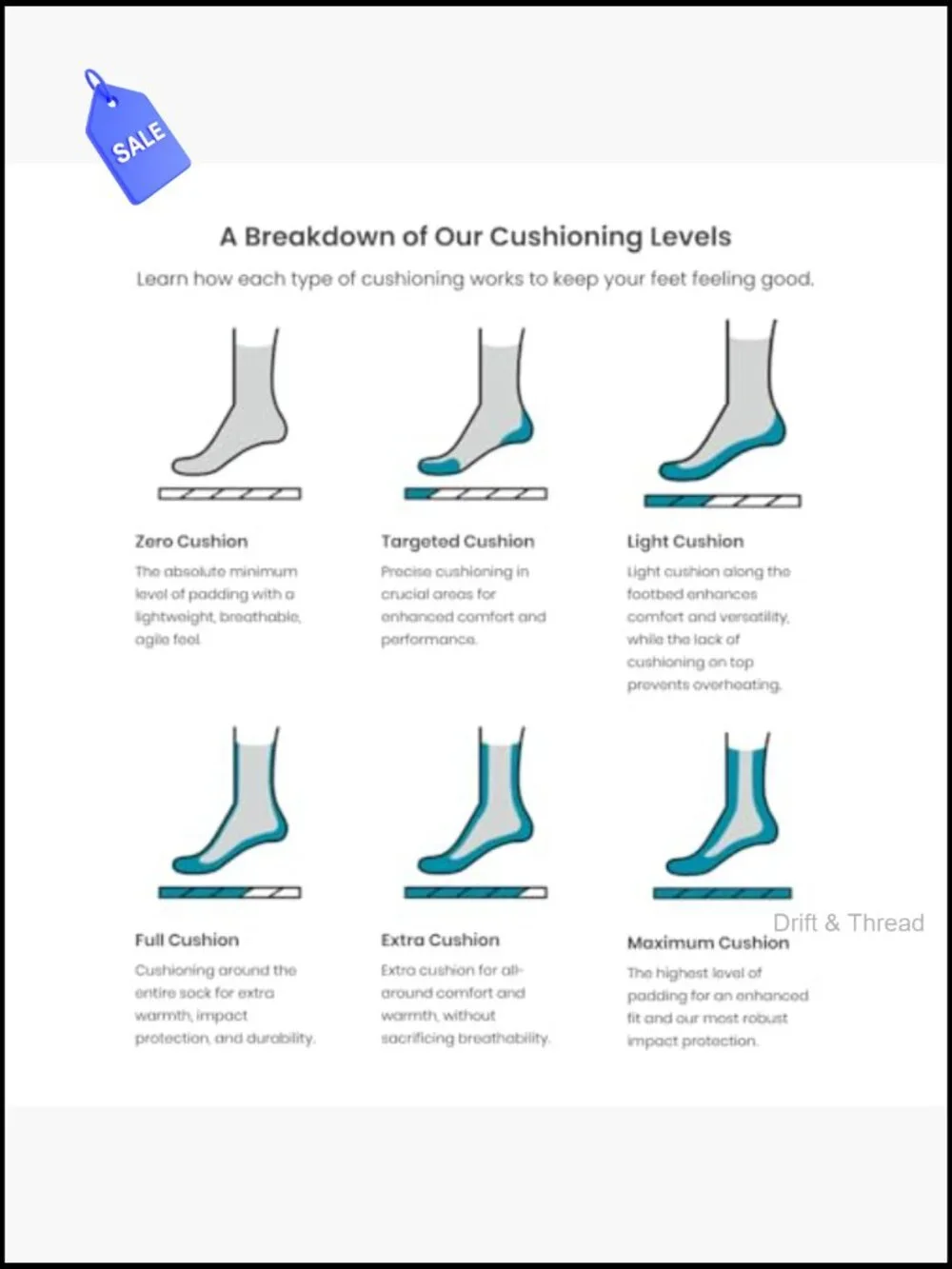 Merino Wool Athletic Crew Socks 3-Pack, Moisture Wicking